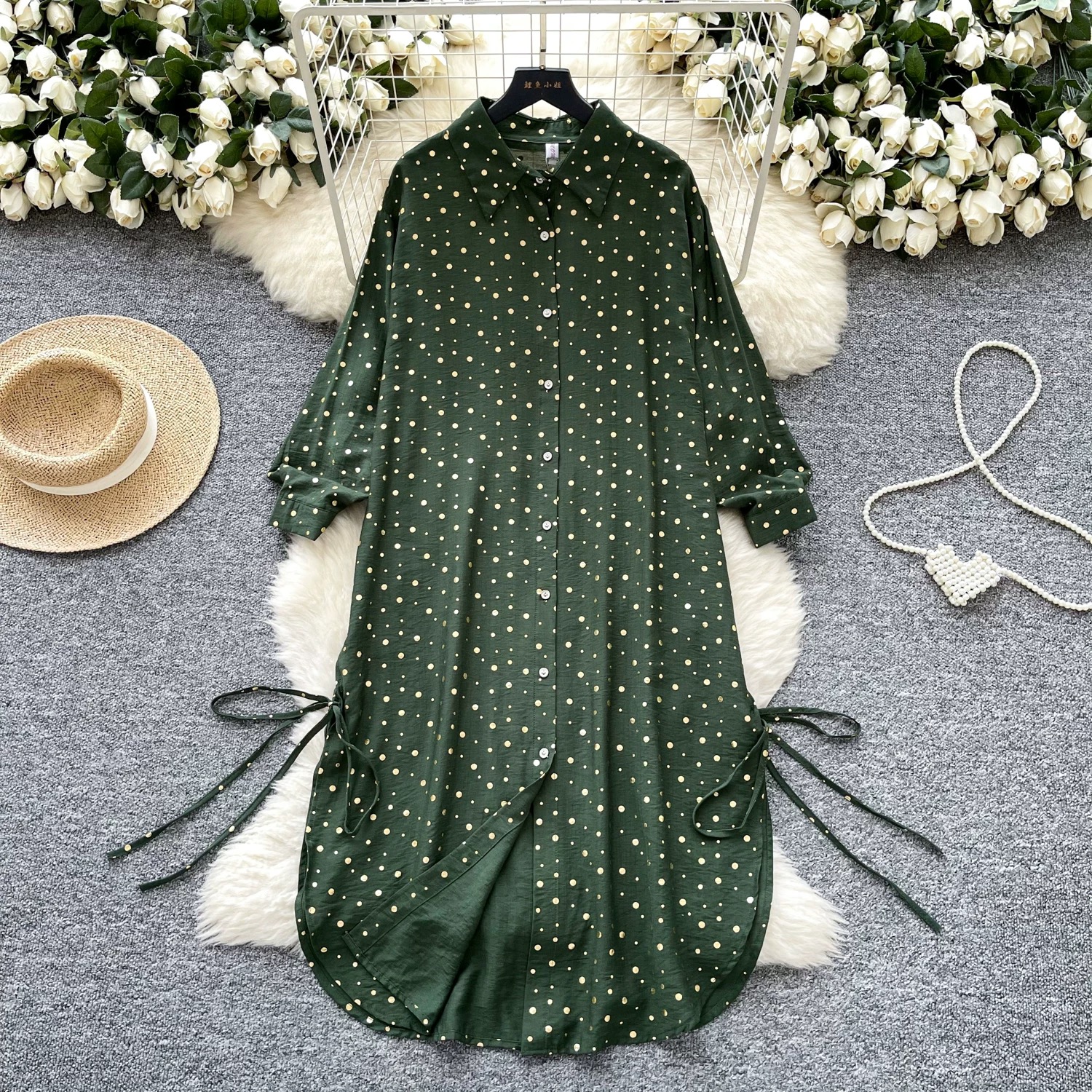 Cupid charm shirt dress SD108 images